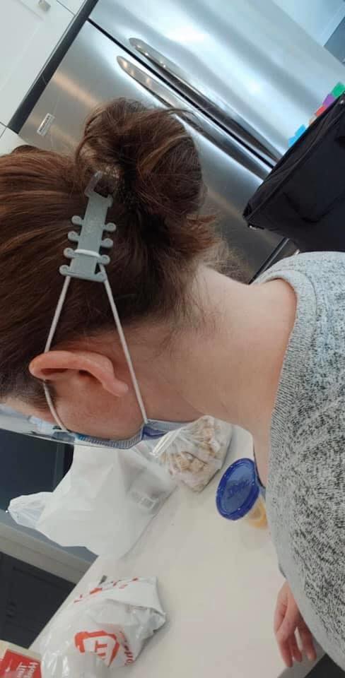 Prince George man 3D prints ‘ear savers’ for healthcare workers dealing with Covid-19