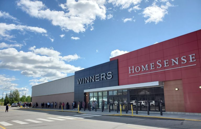 Winners HomeSense Pine Centre Mall Retail