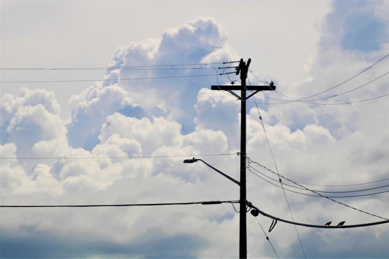 Power Lines BC Hydro Electricity