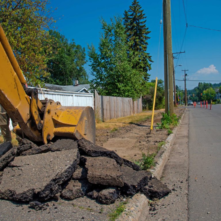 1.3 kilometres of sidewalks being repaved in PG