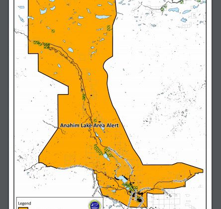 Anahim Lake Area on Evacuation Alert