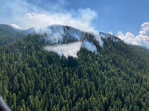 Progress is being reported on the wildfires burning in the Cariboo