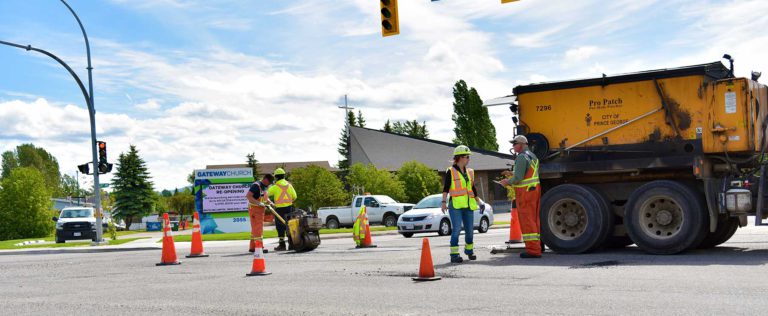 Road repairs taking place all across PG