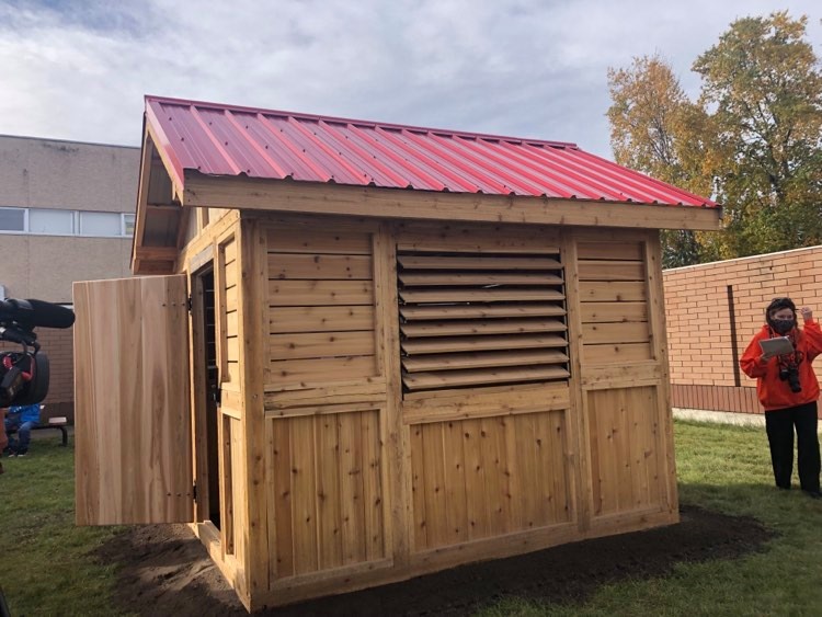 Prince George Secondary School unveils new smokehouse