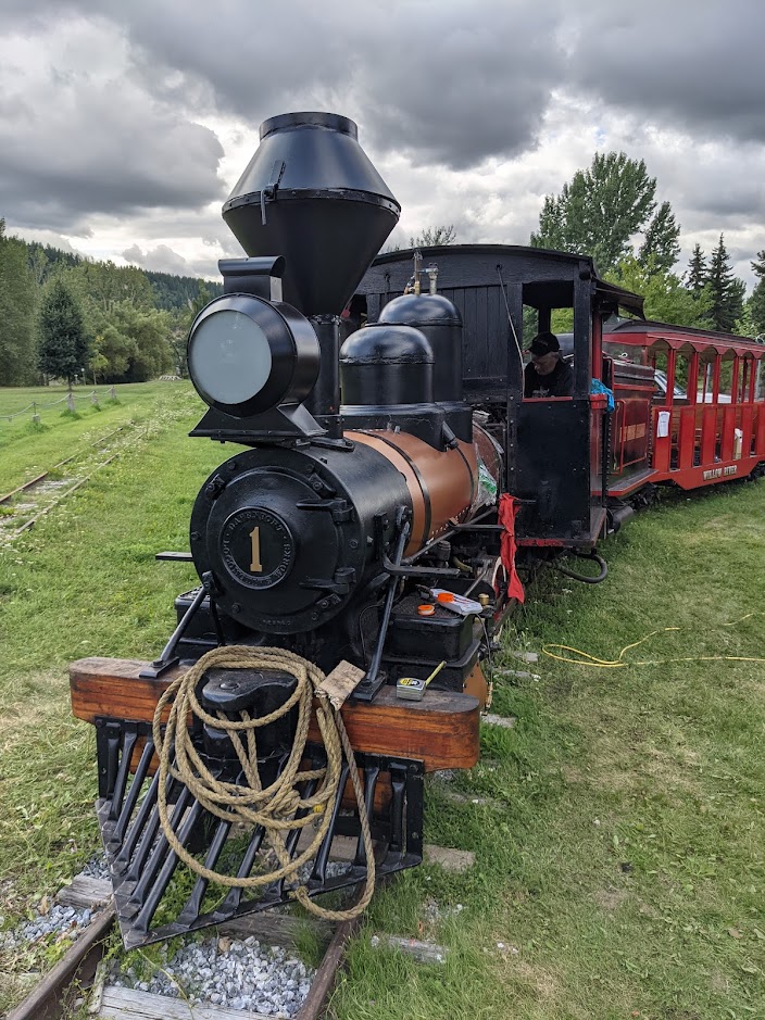 “Little Prince” gets back on the Fort George Railway tracks for Thanksgiving