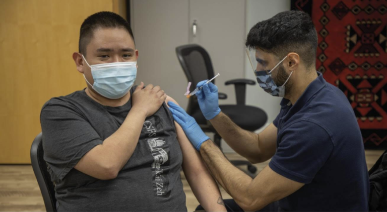 Carrier Sekani Family Services holds drop in vaccination clinic