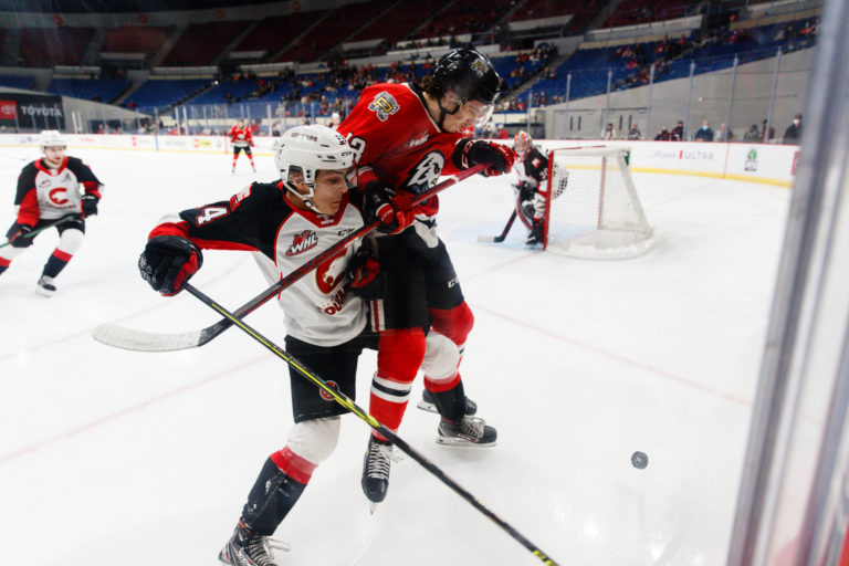 Winterhawks fans giving their team a boost in Prince George