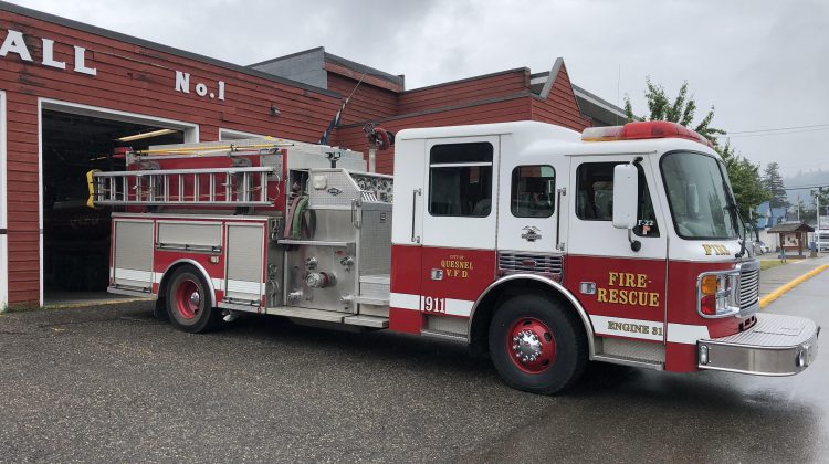 Five people were taken to hospital following an early morning fire in Quesnel