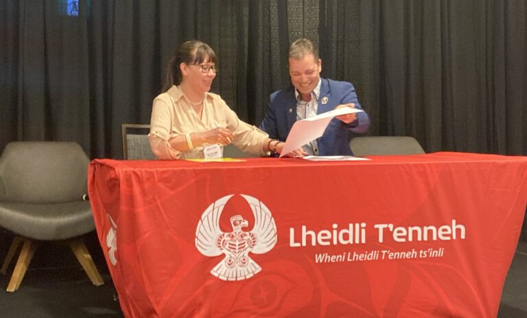 Lheidli T’enneh and PG Chamber of Commerce enter partnership