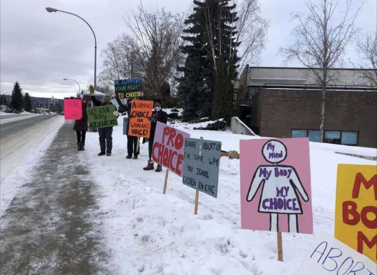 Pro-choice rally takes PG streets Saturday