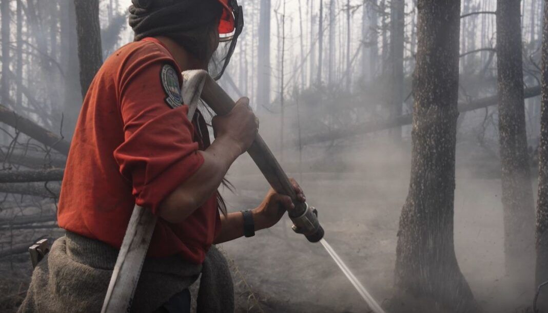 PG Fire Centre Monitoring Trembleur Lake Blaze Near Fort Saint James ...