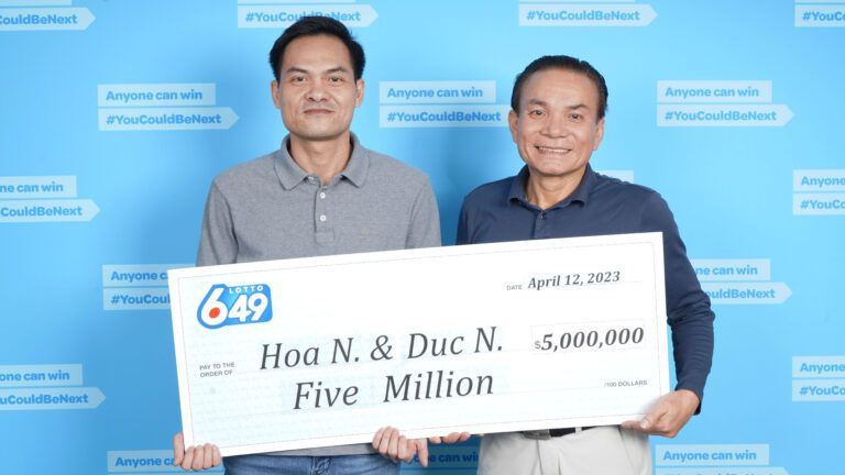 Kelowna cousins score five million dollar jackpot on Easter weekend