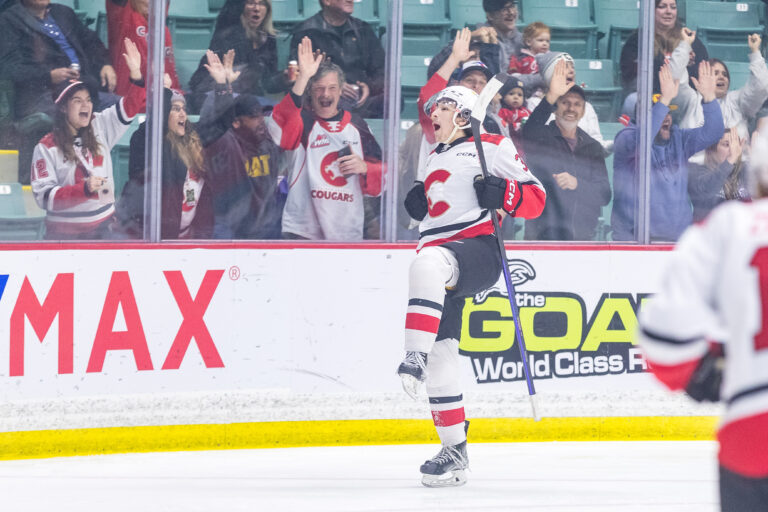 Cougars rookie standout Parascak named WHL Player of the Week