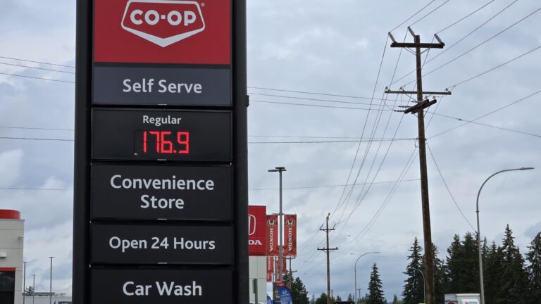 Gas prices soar amid mass wildfire evacuations