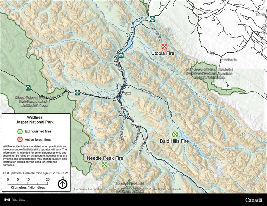 Jasper national park ordered to evacuate, fire to reach town overnight ...