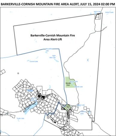 Evacuation Alert lifted for Barkerville-Cornish Mountain fire area - My ...