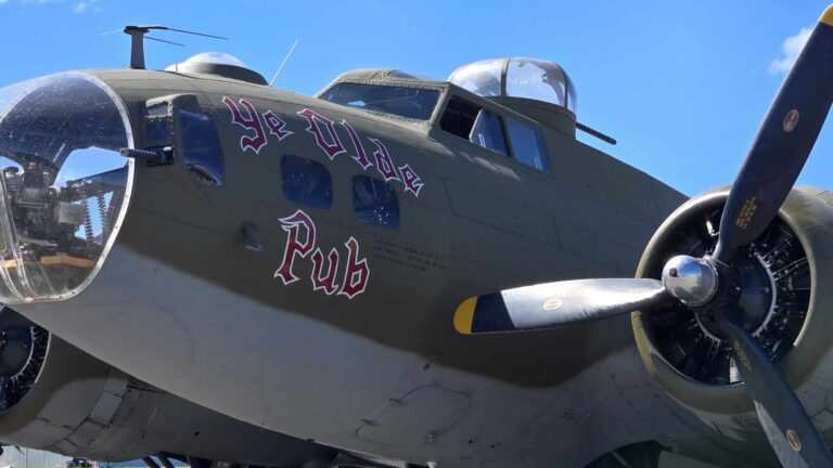 PHOTOS: B17 Flying Fortress arrives in PG prior to Vanderhoof Air Exhibition