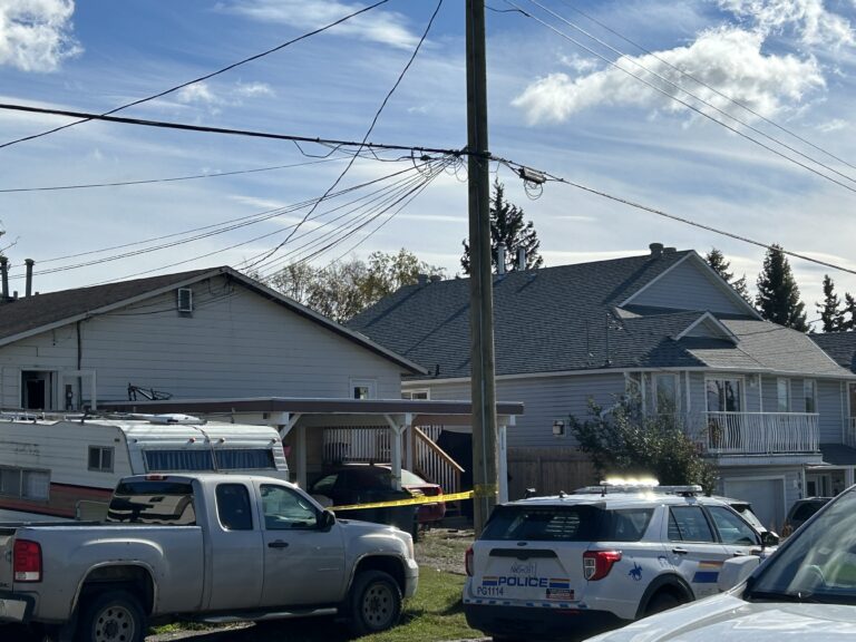 One person has died following a house fire in Prince George