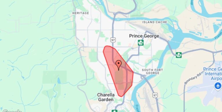 Update: Power restored after equipment failure in Prince George