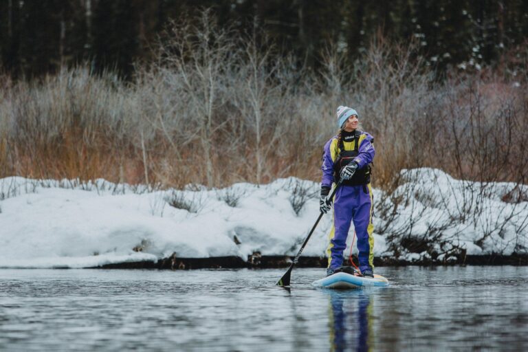 Latest Tourism Prince George video showcases winter paddleboarding