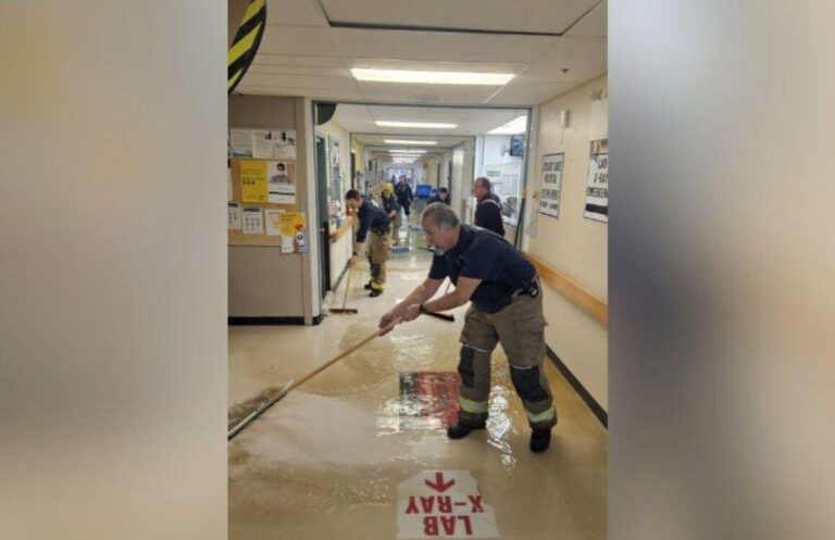 Stuart Lake Hospital gets flood cleared week before move