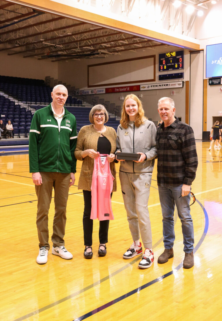 UNBC’s Mya Willing receives Carling Muir Award