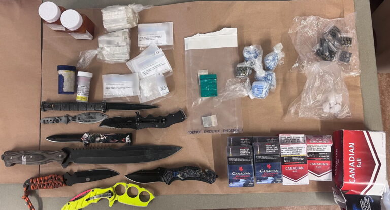 Local Mounties seize Illicit drugs, suspected pharmaceuticals outside PG pharmacy